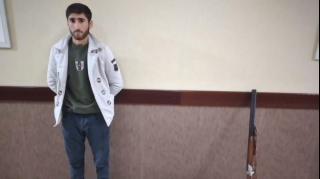 İsmayıllıda qanunsuz ov edən şəxs saxlanılıb  - FOTO