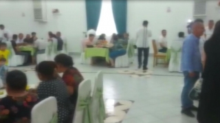 Ağdaşda şadlıq saraylarında və evlərdə təşkil edilən toylarda karantin qaydaları pozulub - FOTO