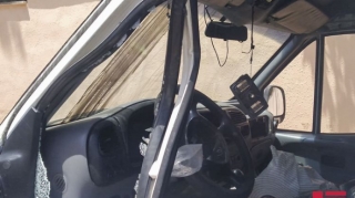 Gədəbəydə 2 avtomobil toqquşdu,  xəsarət alanlar var 