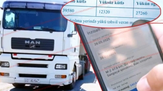 Yük maşınının sürücüsü əsassız olaraq 540 manat cərimələnib? - AYNA-dan AÇIQLAMA - VİDEO 