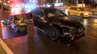 Türkiyədə azərbaycanlı iş adamı lüks “Mercedes”lə qəza törətdi - FOTO - VİDEO 