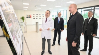 Prezident Xankəndidə açılışlar etdi - FOTO