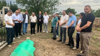 Zülfüqar Hüseynzadə dəfn edildi  - FOTO