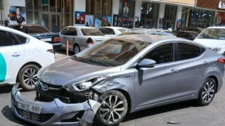 Bakıda qəza - FOTO 