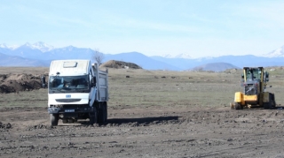 Xarabalıqda inşa edilən nəhəng hava limanı - VİDEO 