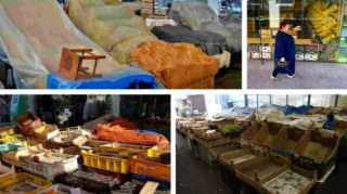 Ermənilərin Xankəndidə aclıq və səfalət şousu...  - FOTO