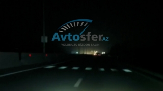 В Азербайджане водители жалуются на освещение дорог — ВИДЕО 