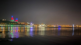 Bakıda Zəfər Günü münasibətilə musiqili atəşfəşanlıq  - FOTO - VİDEO