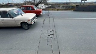 Göyçayda körpü qəzalı vəziyyətdədir – FOTOLAR 