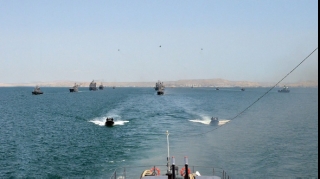 Azərbaycan Ordusu Xəzər dənizində təlimlərə başladı  - VİDEO - FOTO