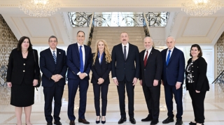 Prezident daha bir qəbul keçirdi - FOTOLAR 