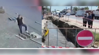В Баку найдено тело упавшего в канализацию мужчины - ВИДЕО