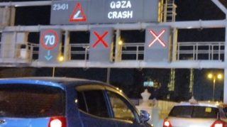 Bakıda zəncirvari QƏZA: Dörd avtomobil bir-birinə çırpıldı   - VİDEO