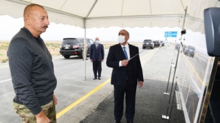 Suqovuşan və Talışa gedən avtomobil yollarının açılışı olub  - FOTO