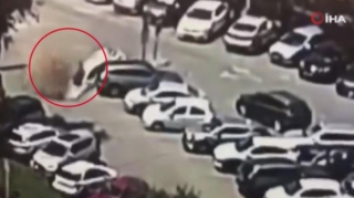 Yer yarıldı, ətrafdakı hər şeyi "uddu" - ANBAAN VİDEO 