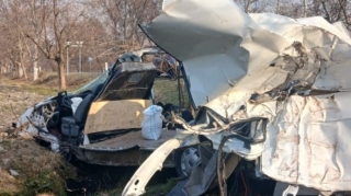 Qaxda AĞIR QƏZA:  Xəsarət alan var - FOTO - VİDEO