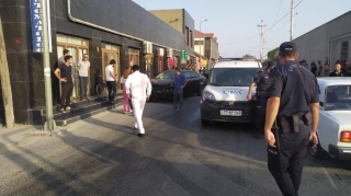 Mərdəkanda ağır qəza: yaralı var   - FOTO