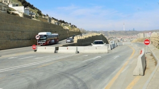 Sürücülərə sürüşmə təhlükəsi yaranan Bibiheybət yolu ilə bağlı ŞAD XƏBƏR 