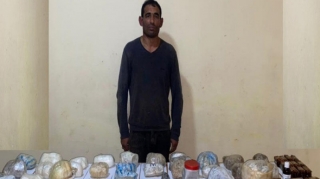 Ölkəyə 33 kq narkotik keçirilməsinin qarşısı alınıb  - FOTO