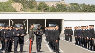 Vilayət Eyvazov sıra baxışı keçirib 122 nəfəri polisə işə götürdü - FOTO - VİDEO  