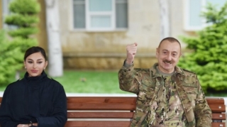 Prezident və birinci xanım Xudafərində  - VİDEO