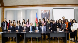 Odlar Yurdu Universitetində Qloballaşma Dövründə Milli-Mənəvi Dəyərlərin Qorunması adlı tədbir keçirilib  - FOTO