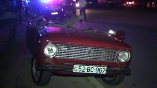Maşının parça-parça olduğu dəhşətli qəzada 2 nəfər öldü; 2 yaralı - FOTO 