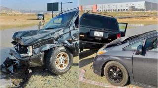 Lökbatanda “Prius” zəncirvari qəza törətdi, sürücü ağır yaralandı   - VİDEO