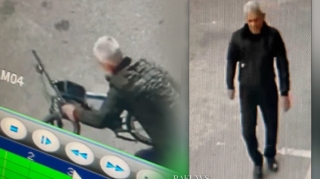 Yaşlı kişi kuryerin velosipedini belə oğurladı - ANBAAN VİDEO 