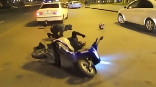 Abşeronda kuryerlər arasında İNSİDENT: Yaralı var 