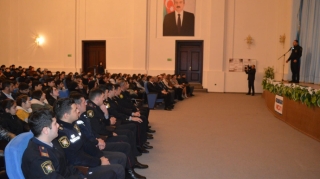 Balakən rayon Mədəniyyət Mərkəzində   “Külə dönmüş arzular” tamaşası nümayiş olunub   - FOTO