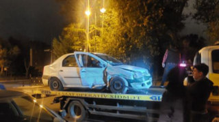 Nəsimi rayonunda zəncirvari qəza baş verib, yaralılar var - FOTO 