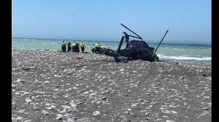 Вертолет разбился в Новой Зеландии
