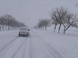 Bakı-Şamaxı yolunda hərəkət çətinləşdi - FOTO