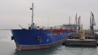 "Koroğlu" tankeri təmirdən sonra Türkmənistana səfər etdi 