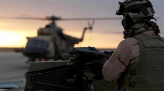 Hərbi bazaya raket hücumu olundu