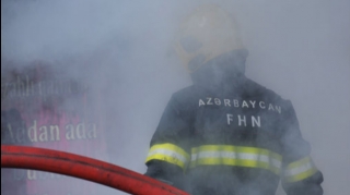 В Габалинском районе сгорели три магазина и чайхана  - ФОТО