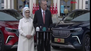 “Togg”un ilk nümunəsi Ərdoğana təqdim olundu  - FOTO