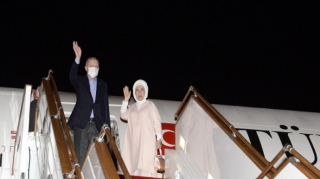 Ərdoğanın Azərbaycana səfəri başa çatıb - FOTO