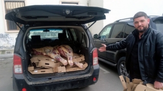 Avtomobildə 227 kq yararsız at əti aşkarlandı – Bakıya satmağa gətirirmiş - FOTOLAR 