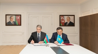 Azərbaycan və Qazaxıstanın Daxili İşlər nazirlikləri arasında memorandum imzalandı - FOTO