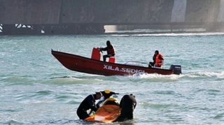 Kür çayında batan şəxs xilas edilib