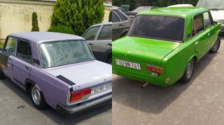 Zaqatalada avtomobilində konstruksiya dəyişikliyi edən sürücülər cərimələnib  - FOTO