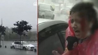 Türkiyəli müxbir canlı yayımda yaralandı - VİDEO 