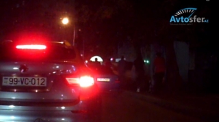 "BMW -X6"dan küçəyə zibili belə atdılar  - 99 VC 012  - VİDEO