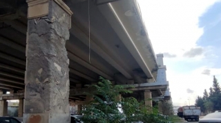 "Çermet" körpüsündə çatlar yaranıb? - FOTOLAR 