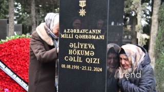 Bir ilin acısı ilə onları ziyarət etdilər... - FOTO