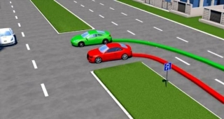 Bu halda hansı sürücü yol verməlidir? - DOĞRU CAVAB