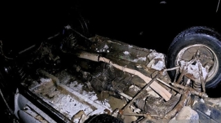 Gədəbəydə 2 minik avtomobili toqquşub, xəsarət alan var 