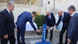 Daha bir kənd içməli su ilə təmin olundu - FOTO